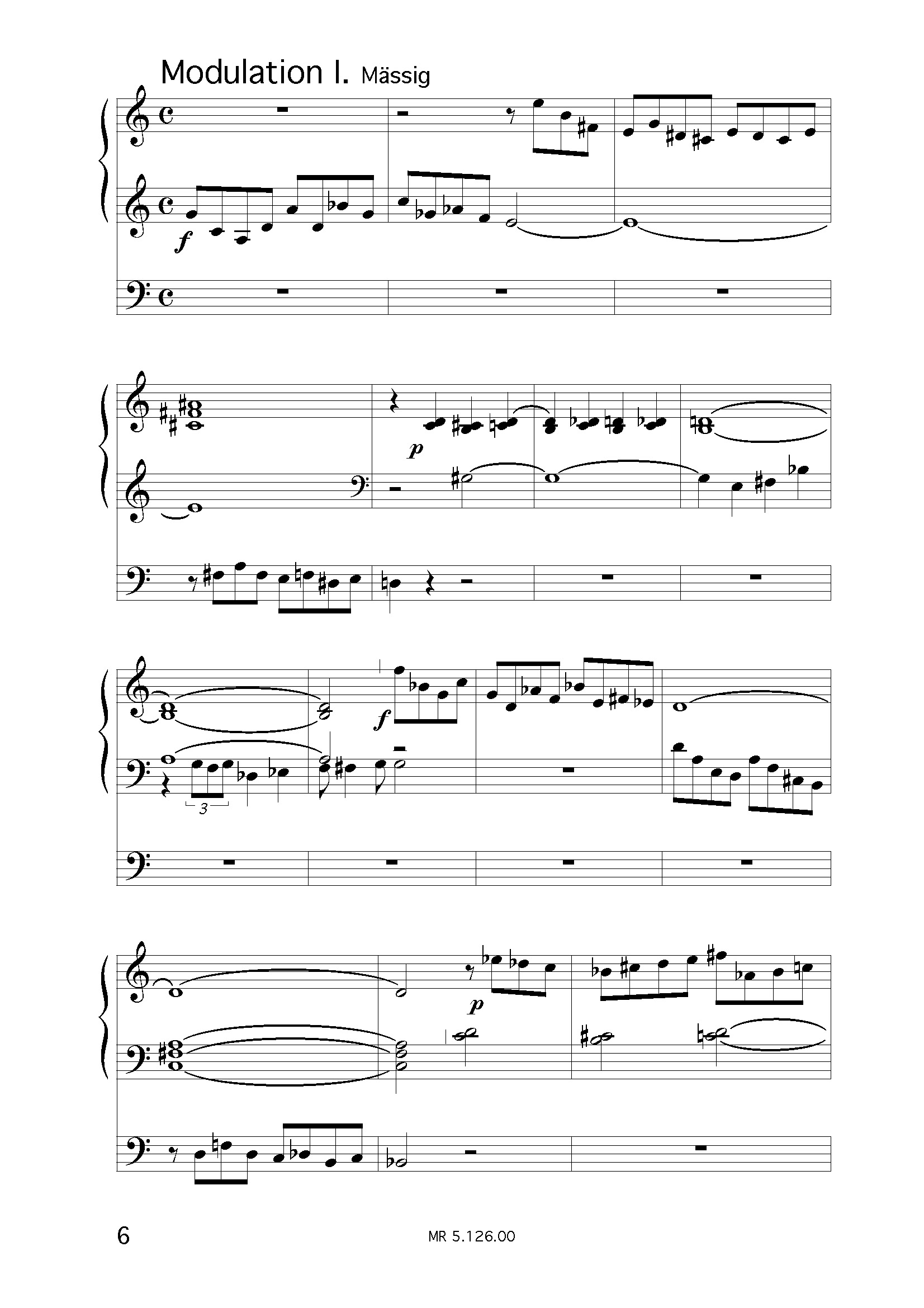 Concertino für Orgel